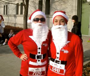 Running Santas, one of many year-round races 